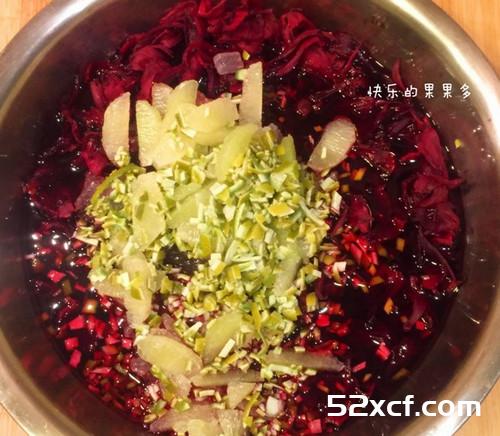 柠檬洛神花果酱的做法