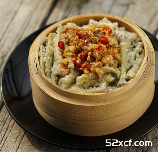 米粉蒸长豆角的家常做法