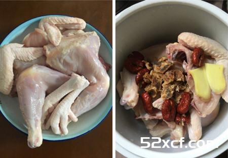 人参炖鸡汤的家常做法