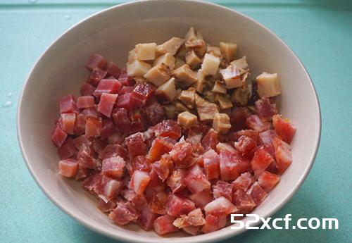 广式生炒糯米饭的做法