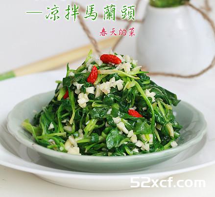凉拌马兰头的做法