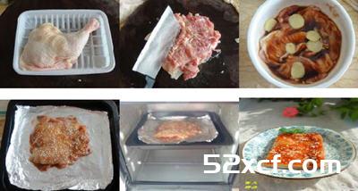 芝麻烤鸡排的做法