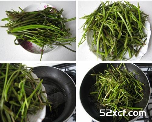 肉末手撕蕨菜的做