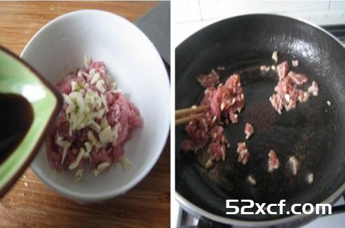 肉末手撕蕨菜的做