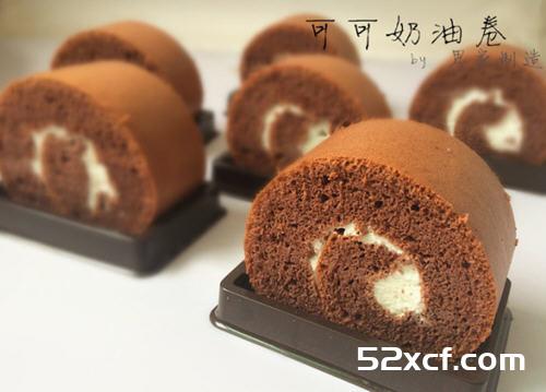 可可奶油卷的做法