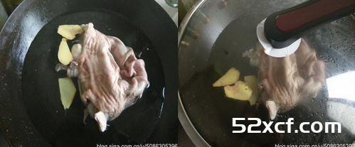 酸菜浸猪肚的做法