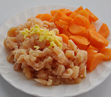 菠菜胡萝卜鸡肉丸子的做法教