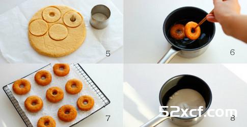 红薯甜甜圈的做法