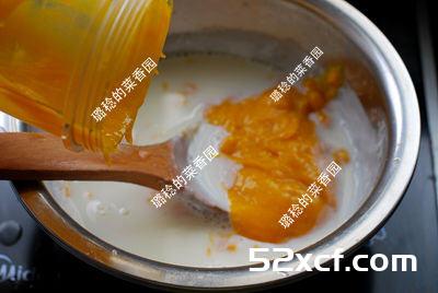 冰粉粉版的芒果布丁的做法