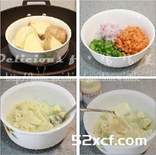 土豆沙拉球的做法