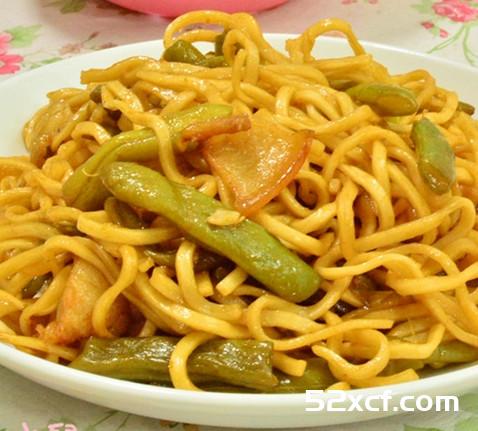扁豆焖面的做法图解