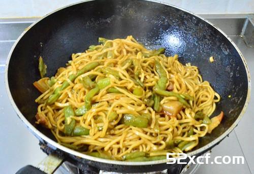 扁豆焖面的做法图解
