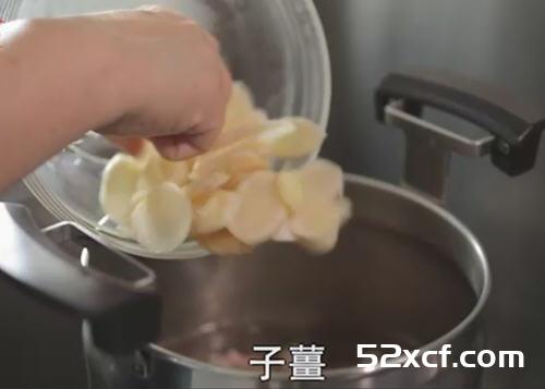 花生子姜米醋的做法