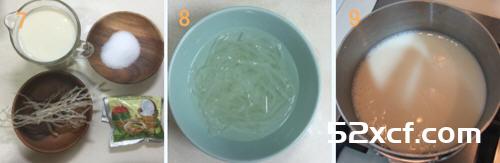 椰香豆奶冻的做法
