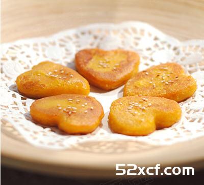 爱心南瓜饼的做法