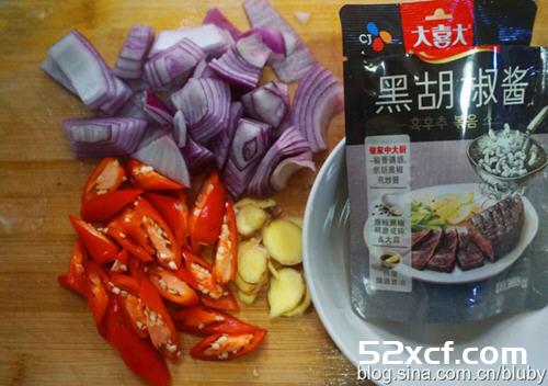 黑椒鸭块的做法