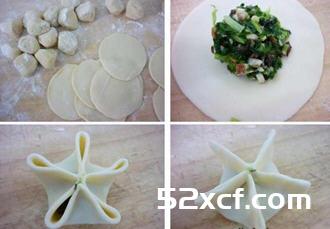 花样水饺的包法大全图解(包含5款不同动植物造型)