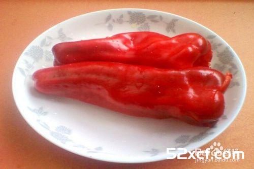 红甜椒的挑选方法图解