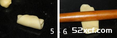 玫瑰葡萄软月饼的做法