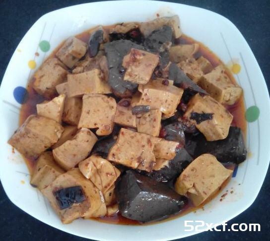 麻辣羊血豆腐的做法