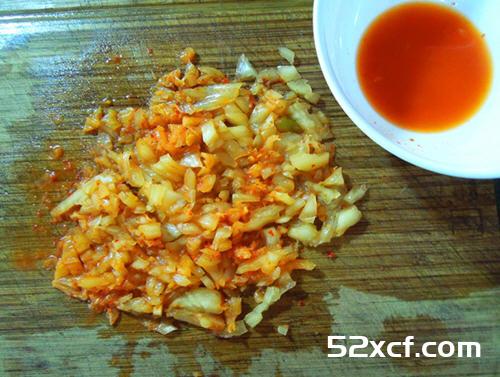 泡菜培根炒饭的做法