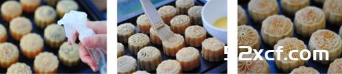 广式豆沙蛋黄月饼的做法
