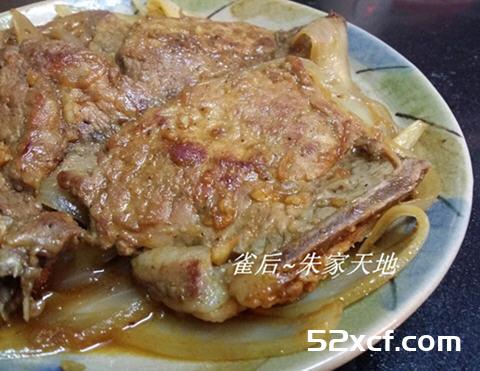 沙嗲洋葱猪扒的做法