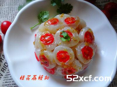 桂花荔枝扣怎么做