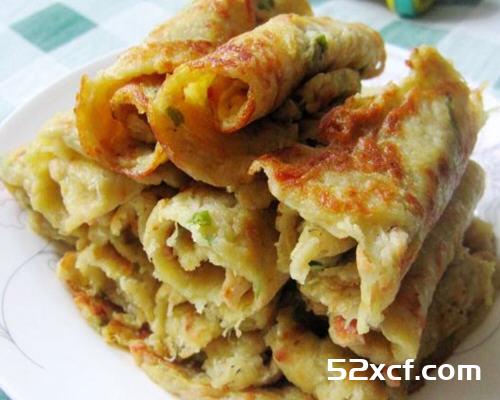 香肠土豆黄瓜丝饼的做法教