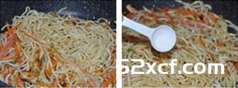 五彩炒面的做法