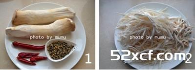 干煸杏鲍菇丝的做法