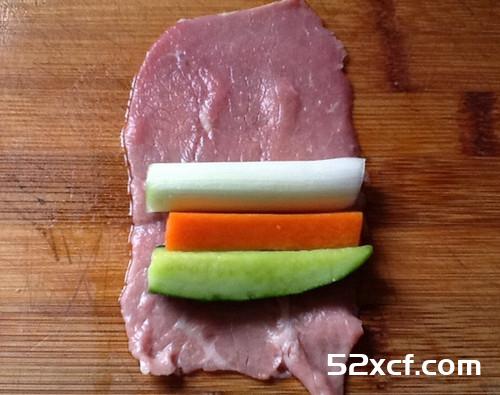 青葱牛肉卷的做法