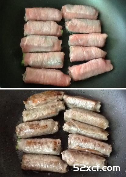 青葱牛肉卷的做法