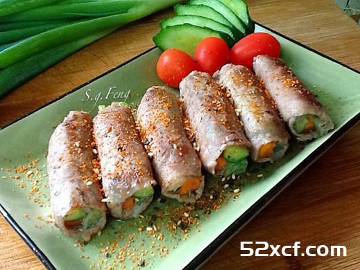 青葱牛肉卷的做法