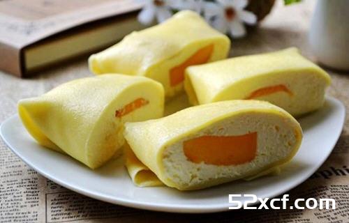 mango pancake的做法