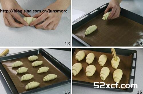 黄油面包卷的做法