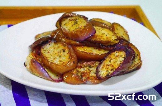 茄子热沙拉的做法