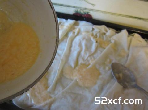 菠菜腌肉馅儿土式柏瑞克千层派的做法