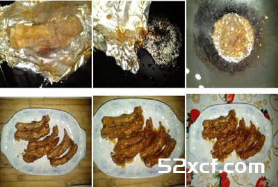黑胡椒酱烤排骨的做法