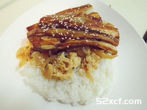 伪鳗鱼风味之蒲烧茄子盖饭的做法图解