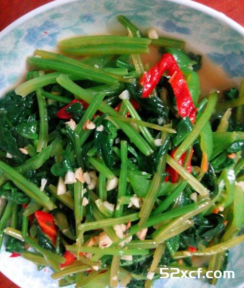 蒜蓉凉拌菠菜的做法