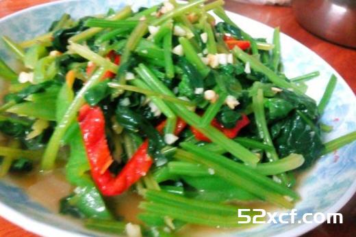 蒜蓉凉拌菠菜的做法
