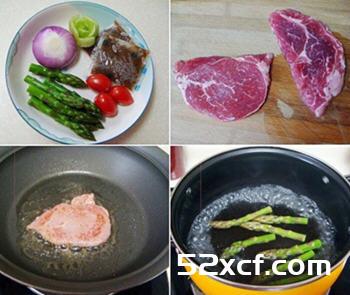 黑胡椒浇汁沙朗牛排的做法教