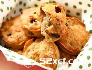 香蕉果仁饼的做法