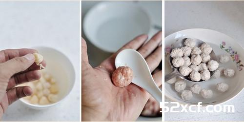 干贝冬瓜肉丸汤的做法