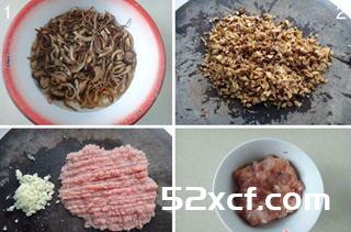 肉末炒菌脚的做法