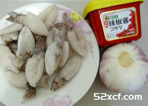 香辣墨鱼仔的做法