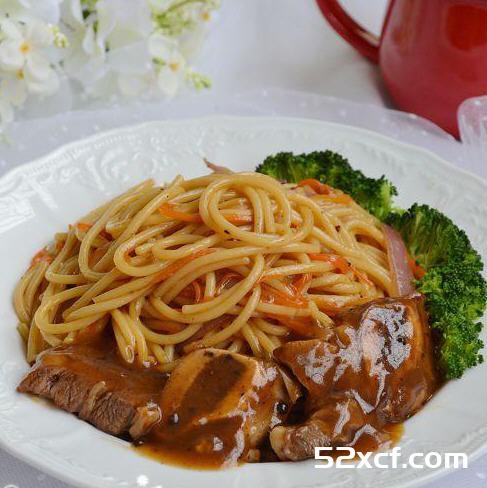 黑椒牛仔骨意大利面怎么做