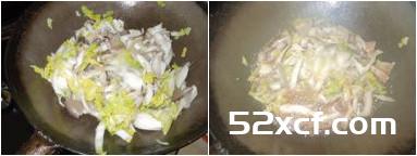 平菇炒娃娃菜的做法