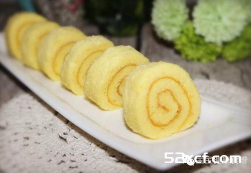 原味蛋糕卷的做法